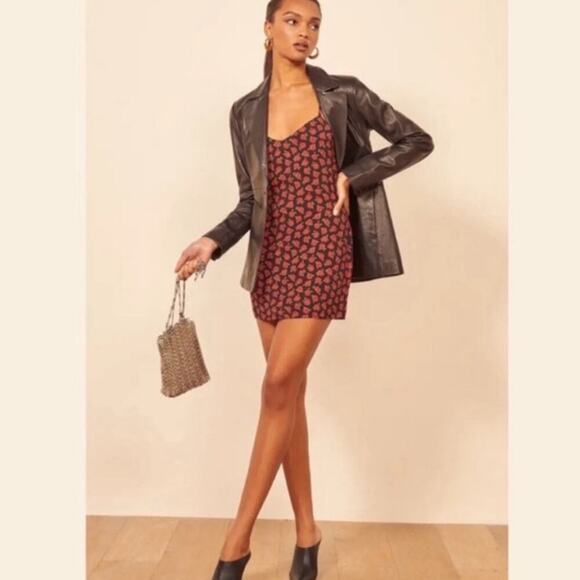 Reformation Seville Mini Dress Cassandra Floral Size Small - Picture 1 of 8